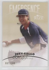 2012 Leaf Rize Draft Emergence Gold 87/100 Joey Gallo #EM-8 o7m