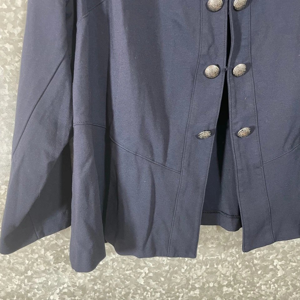Lane Bryant Women's Plus Size Navy Blue Military Style Blazer - Size 26 - Jacket - Image 3 of 4