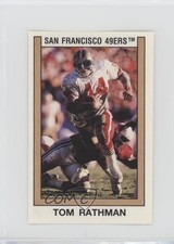 1989 Panini Album Stickers Tom Rathman #164 0a2