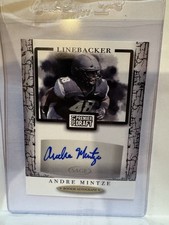 2021 Sage Andre Mintze Rookie Auto Autograph