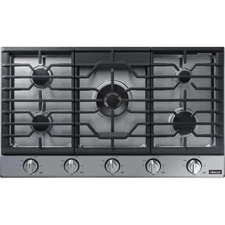 Dacor Transitional DTG36P875NS 36 Inch Natural Gas Smart Cooktop with 5 Burners