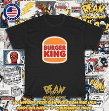 New Tee Shirt Burger King Logo Men's T-Shirt American T-Shirt