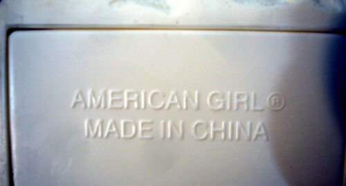American Girl Doll Kit's Party Treat Cake Roll Platter Server Fan Box Incomplete - Picture 3 of 7