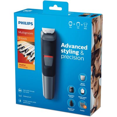 Philips Multigroom Trimmer, 11 Tools , MG5730/15, Advanced 