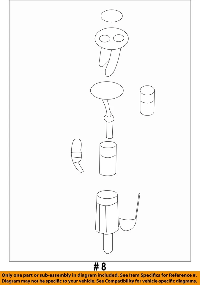 Used Fuel Pump fits: 2007 Kia Optima Pump Assembly VIN E 5th digit US market onl Foto 2 de 3