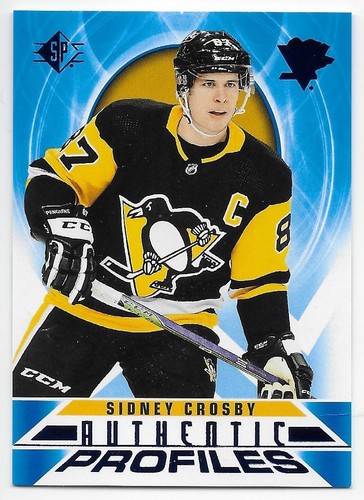 20/21 SP AUTHENTIC PROFILES BLUE PARALLEL Hockey (#AP1-AP20) U-Pick From List - Picture 9 of 19