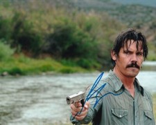 JOSH BROLIN signed Autogramm 20x25cm COUNTRY FOR OLD MEN in Person autograph COA