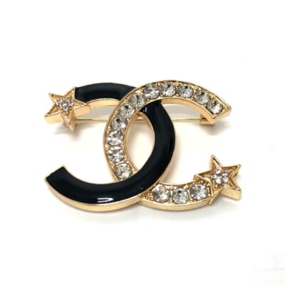 【目を引くカラフルなスター】CHANEL スター CCロゴ ブローチ s-musee_361220500