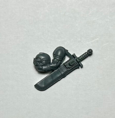 Black Templars Upgrades Neophyten Arm mit Schwert und Helm - Warhammer 40K