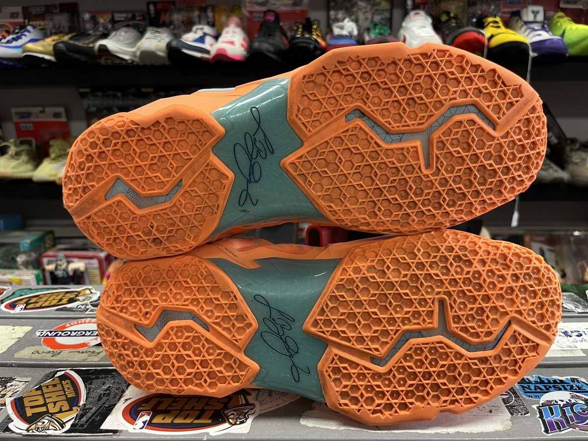 lebrons blue and orange