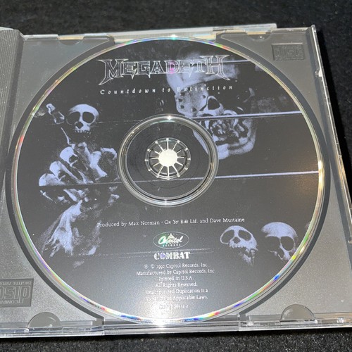 MEGADETH • Countdown To Extinction Risk Youthanasia Hidden Treasure World Needs - 第 3/19 張圖片