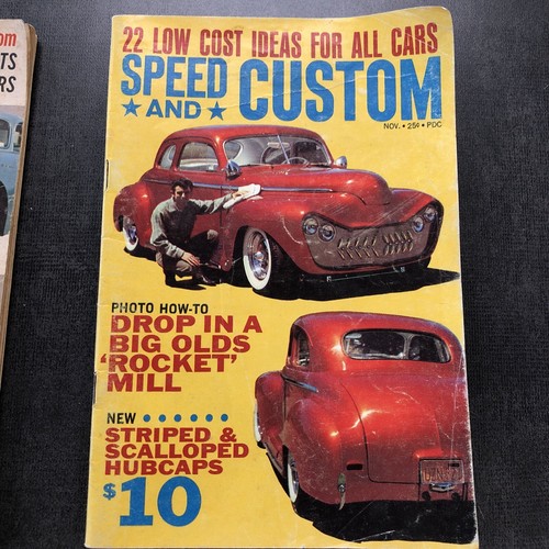 Rod & Custom Magazine October 1959 Lot Of 3 Custom Car Go Kart Tips Speed Tips - Picture 4 of 15