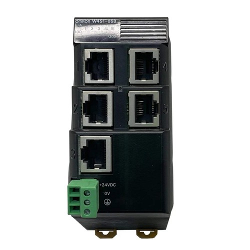Conmutador Ethernet Omron W4S1 5 puertos RJ45 W4S1-05B - Imagen 3 de 7