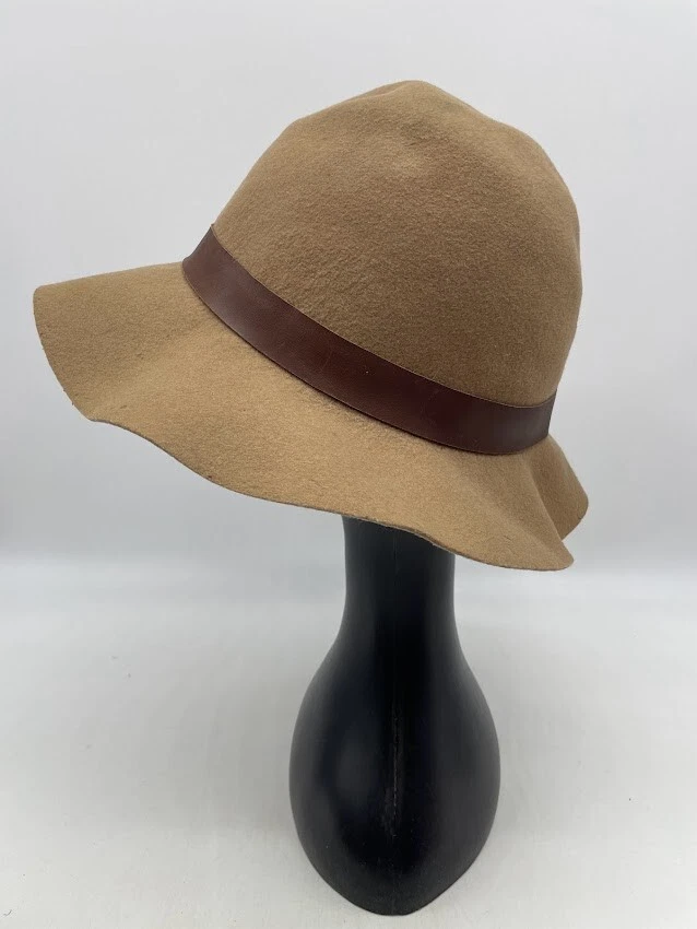 Sombrero para mujer Hat Attack de fieltro de lana marrón 100 % lana talla única Foto 2 de 4