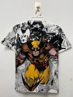 VINTAGE 90's WOLVERINE PSYLOCKE OVERPRINT JIM LEE X-MEN COMICS T SHIRT