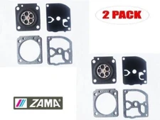 GENUINE OEM ZAMA PART # GND-43; CARBURETOR REBUILD KIT 2 PACK
