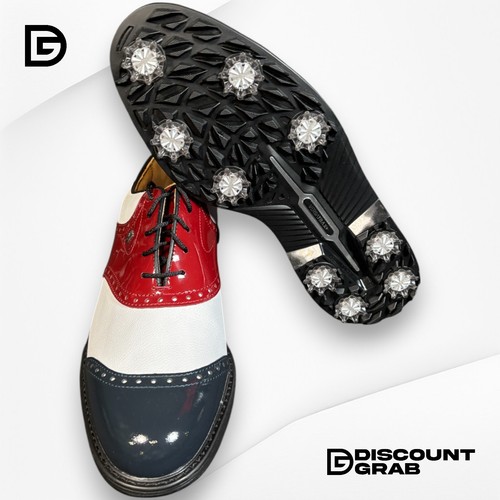 FootJoy Herren DryJoys Premiere Serie Wilcox Lackleder 54522 Golf Größe 9,5 - Bild 6 von 8