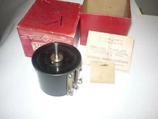 General Radio Co Type 371-A 100,000 ohms 15 watts Potentiometer Minty in Box NOS