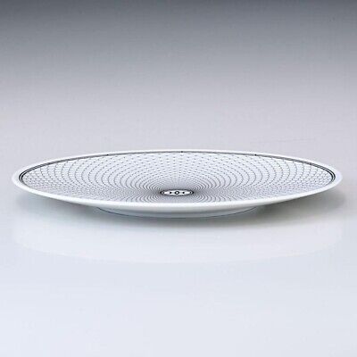 Hermes H Deco Dinner Plate 27 cm Set of 2 porcelain black Hermes H Deco Dinner Plate 27 cm Set of 2 porcelain black