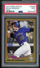 Nolan Arenado Rookie Card 2013 Topps Update Gold #US259 PSA 9