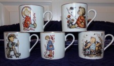 1973-1977 Schmid Bros. Sister Berta Hummel Child' Cups in original box