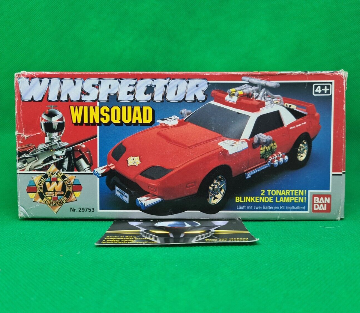 Bandai 1990 - Winspector - Winsquad Auto Metallo - New | eBay