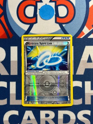 2014 Pokemon XY Phantom Forces Reverse Holo Manectric Spirit Link #100