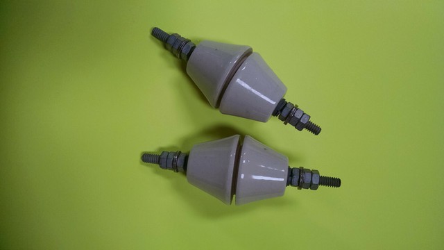 Ham Antenna Through Hole Ceramic Insulator Assemblies. Price is for two. Ham Antenna Through Hole Ceramic Insulator Assemblies. Price is for two.