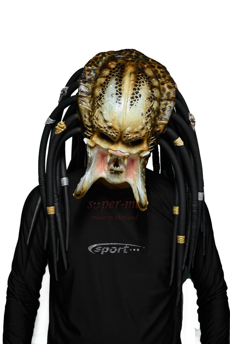 Classic Predator Latex Mask Replica Movie Prop Handmade Ware and