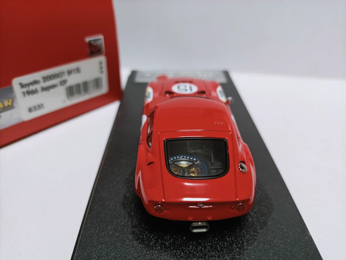 hpi 1/43 Toyota 2000GT #15 Japan GP 1966 Red | eBay