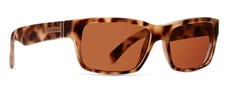 NEW Von Zipper Fulton Sunglasses-Dusty Tort Tortoise Satin-Bronze Polarized Lens