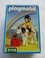 Playmobil Set 3119 - Kind / Pony MäDchen Mit Pony - RaritäT 2001 - Neu Ovp