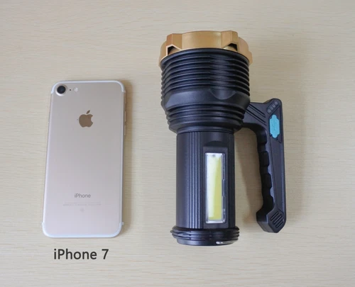 Super Bright 22000000LM LED Flashlight High Powered Torch USB Rechargeable Lamp - Picture 7 of 24