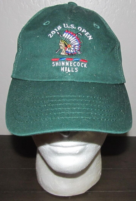 USGA Member 2018 US Open Hat Cap Shinnecock Hills Golf Course Adjustable Green