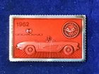 1962 Chevrolet Corvette by Pacific Mint Enamel Sterling Silver Ser# 0337   E9446