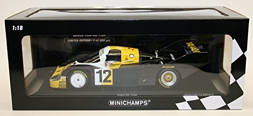 Minichamps 1/18 Diecast 155 846612 Porsche 956K Schornstein Bad Aachen Monza '84 - Picture 13 of 16