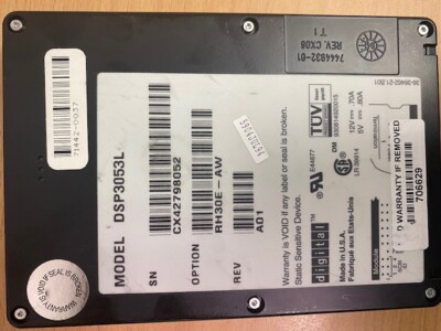 DSP3053L DEC / DIGITAL 535MB 3.5INCH 50 PIN SCSI RH30E-AW REV A01