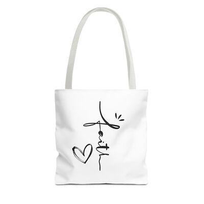 Stylishe Stofftasche aus 100% Bio-Baumwolle   Perfekt für Alltag & Shopping