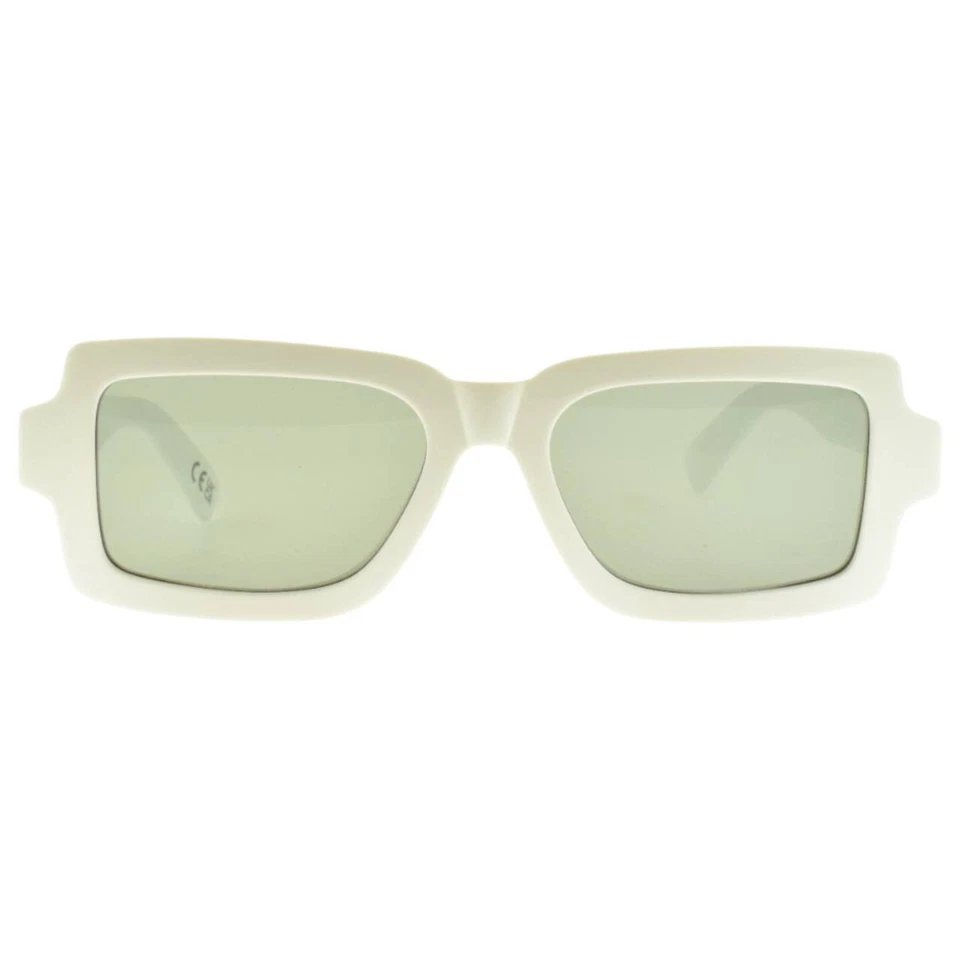 ¡¡NUEVO!! Gafas de sol unisex RETROSUPERFUTURE PILASTRO ZP0 blancas rectangulares borde completo Foto 3 de 4