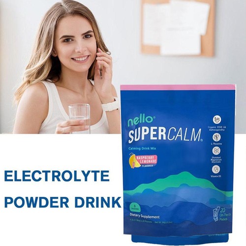Super calm Powdered Drink Mix Supplements For Relaxation Focus No Sugar Non GMO - Picture 5 of 9
