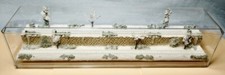 N Scale 16 2-level Track -winter Scene-display Case -for Any N Trains