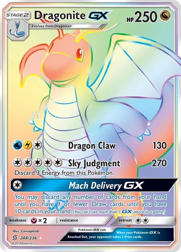 Dragonite GX 248/236 Sm-Unified Minds