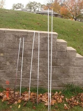 1965 Cutlass 442 Cutlass RARE Peak Side Moldings Trim GM 6 Piece Set NICE