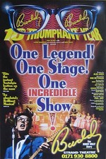 Buddy Buddy Holly Story 40x60" Musical 1999 Strand London Lg. Bus Shelter Poster
