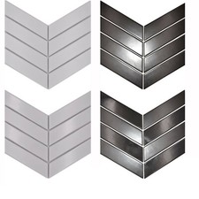 Bodenfliesen Keramik Mosaik Fliesen Retro Wandverkleidung Fischgrät Optik 