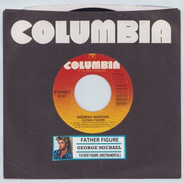 Michael, George - Father Figure Columbia 07682 Vinyl 45 rpm Record