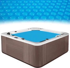 Spa and Hot Tub Cover- 7 × 7 FT 16-Mil Hot Tub Thermal Blanket- Square Hot Tub I