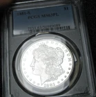 1881-S Morgan Dollar Silver ---- MS-63 PL PCGS Stunning Coin ---- #060C