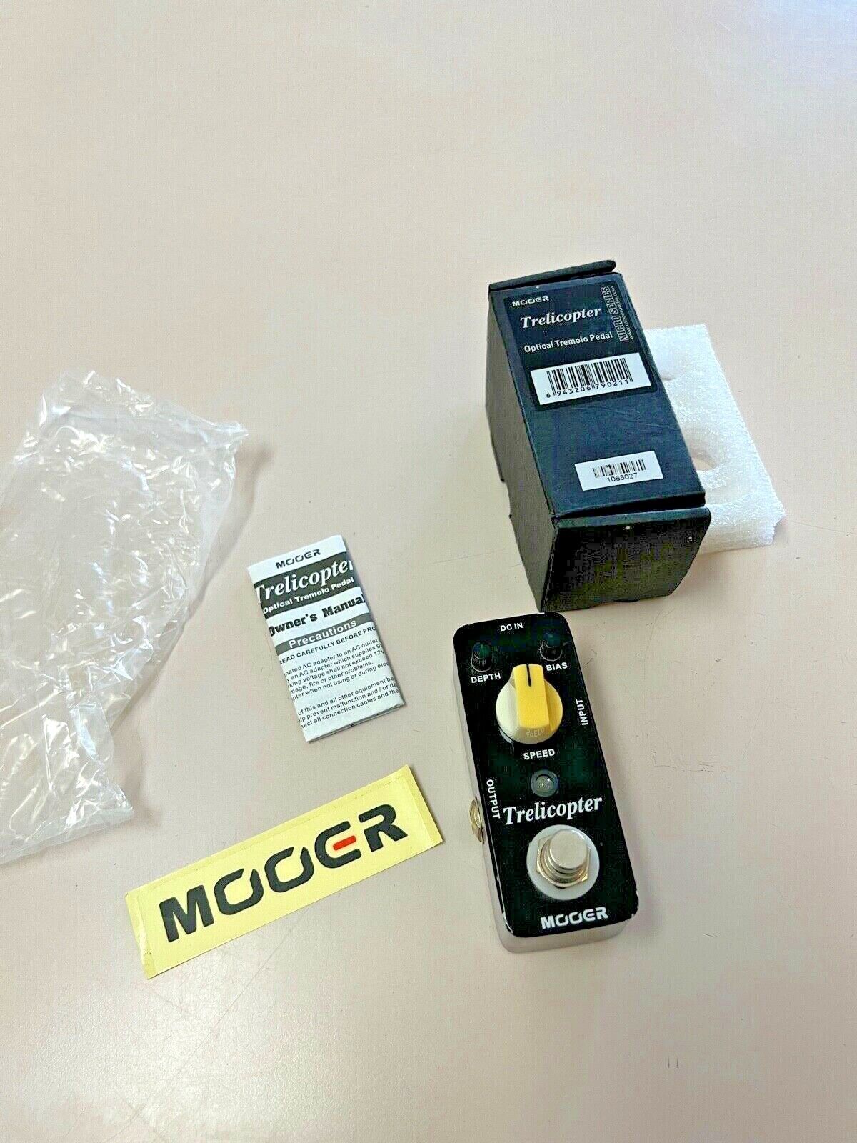 Year-end gift Mooer Trelicpoter Micro Guitar Pedal Effects outlet GUC