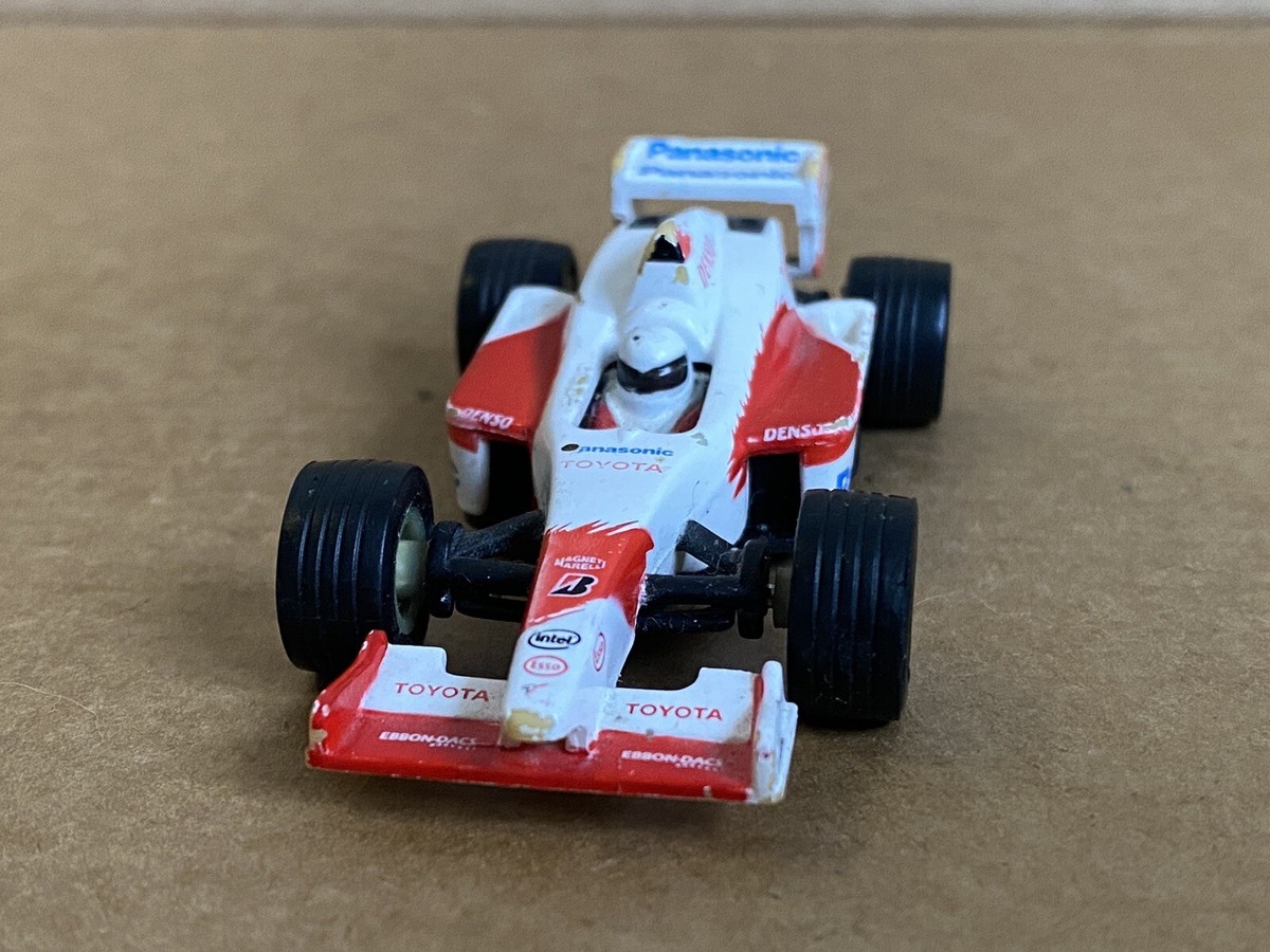 Miniz-F1 TOYOTA TF102 完動品　ピットクルー付 Minichamps 1:43 Allan McNish Toyota TF102 #25 formula 1 2002